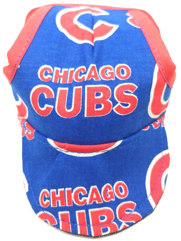 Chicago Cubs Sports Fabric Doggy Hat