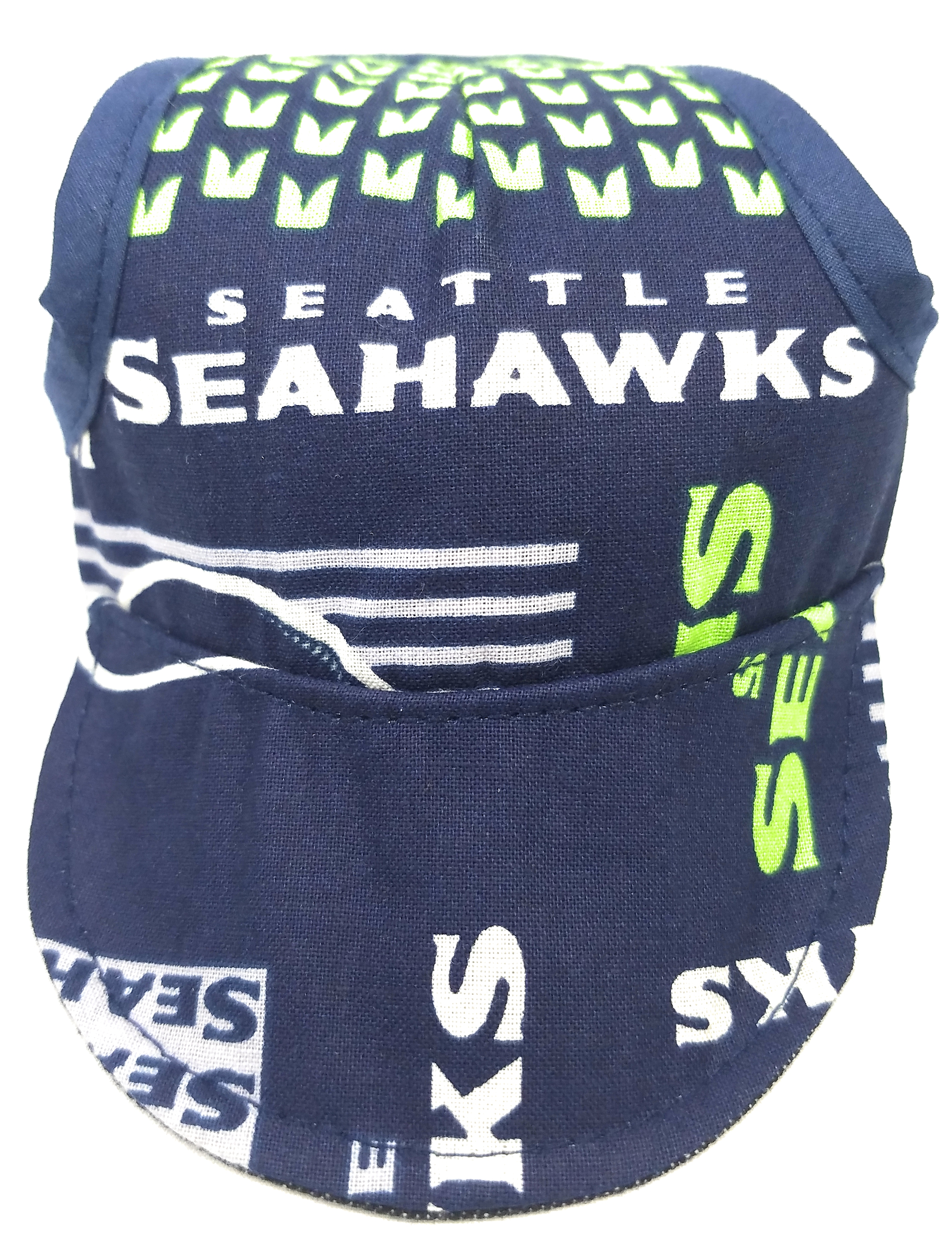 Dog Hat - Seahawks Sports Fabric - Doggy Threads