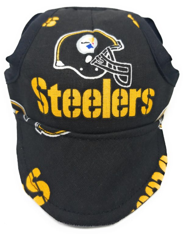 Dog Hat - Steelers Sports Fabric - Image 2