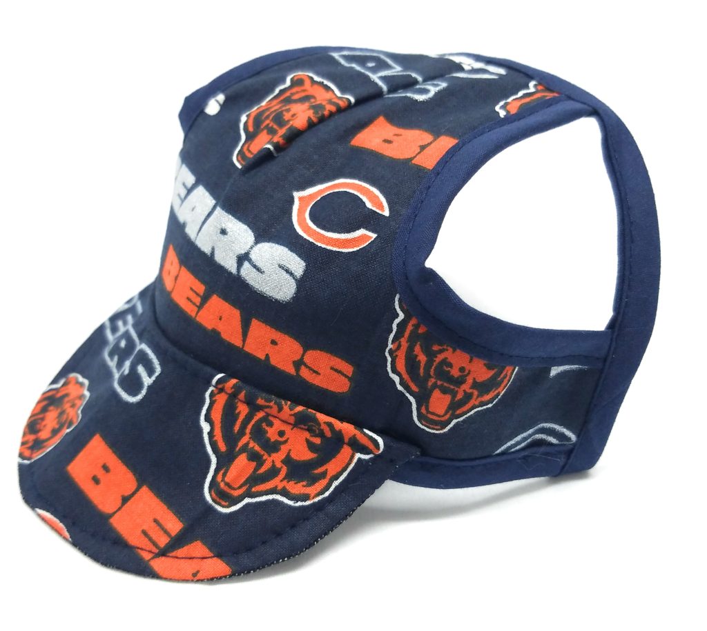 Dog Hat - Cubs Sports Fabric - Doggy Threads