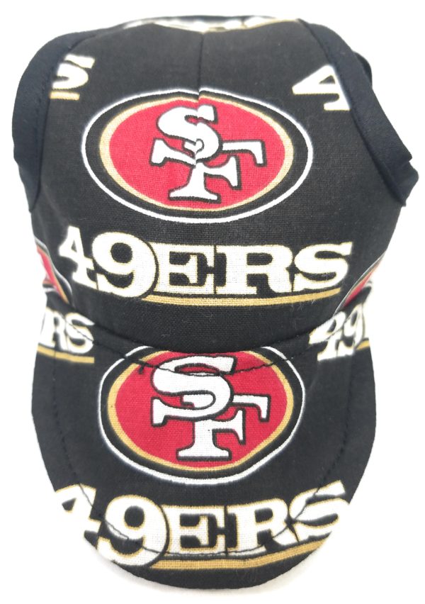 SF 49ers Dog Hat 2B