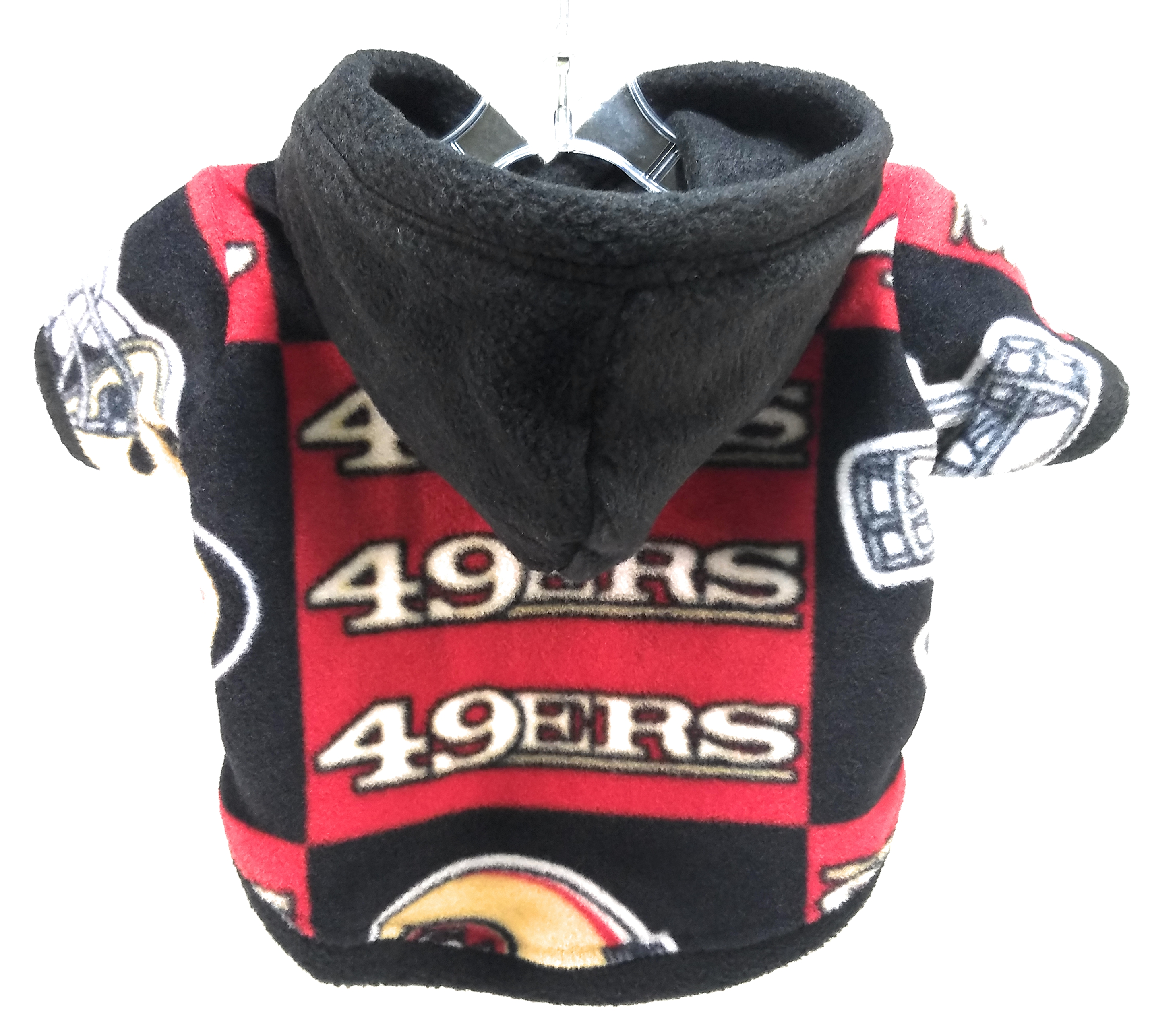 49ers dog hoodie