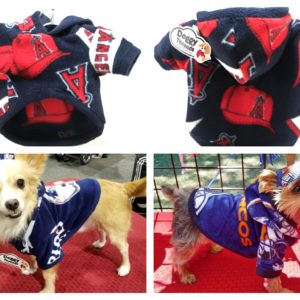 Dog Hoodie – LA Angels Sports Fleece Fabric
