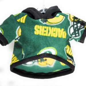 Dog Hoodie – Greenbay Packers Sports Fleece Fabric